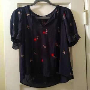 Madewell Floral Blouse